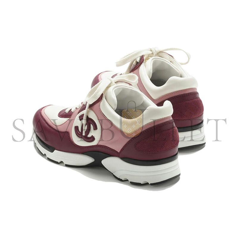 Ch**el low top lace-up 